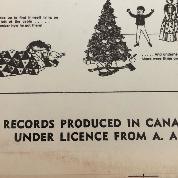 70's "How Lovely is Christmas" Record - Christmas Folk Tale Album - Bing Crosby - Picture 6 of 7